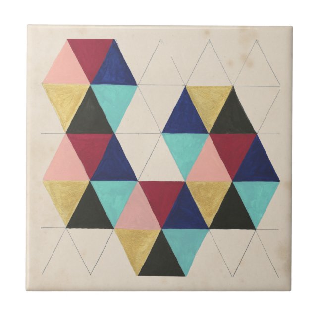 Apresentação de padrões geométricos III (Frente)