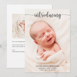 Apresentação do Cartão com fotos de lançamento