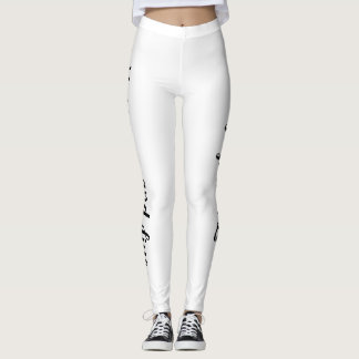 Apresse-se e viva as leggings All-Over-Impressão