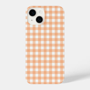 Apricot Orange Gingham