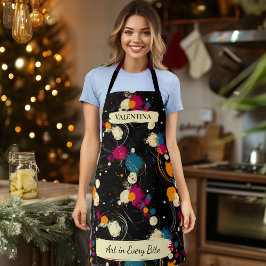 Apron de Abstrato para Reprodução com Nome Persona