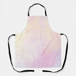 Apron de Aquarela Rosa-Brilhante