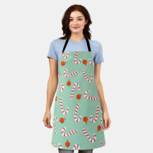 Apron de Canas Festivas - Pró de Natal
