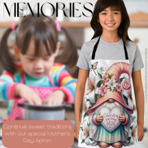 Apron de Celebração de dias de as mães