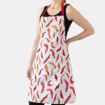 Apron de Chillies Quentes e Picantes