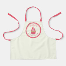 Apron de Cupcakes Retro Deliciosos para Crianças