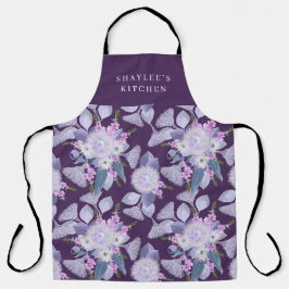 Apron de flores silvícolas australianas personaliz