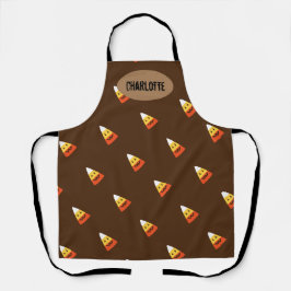 Apron de Halloween Baker de Milho Doce Personaliza