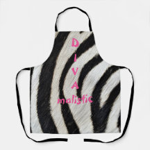Apron de Impressão de Zebra DIVAmalística