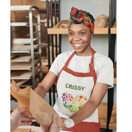 Apron de Jardinagem de Nome Personalizado