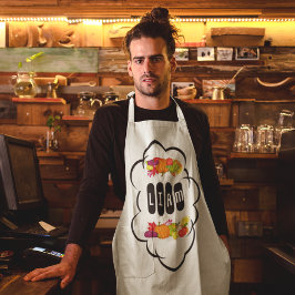 Apron de Jardinagem de Nome Personalizado