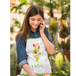 Apron de Jardinagem de Nome Personalizado