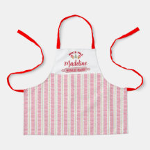Apron de Natal da Bela Tripulação Personalizada