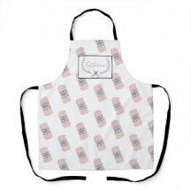 Apron de tricô personalizado