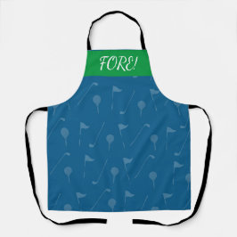 Apron do Chef de Golfe