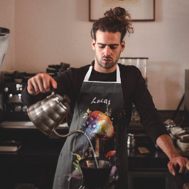 Apron do Cogumelo de Texto Personalizado