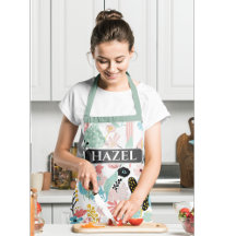 Apron Floral Padrão Personalizado