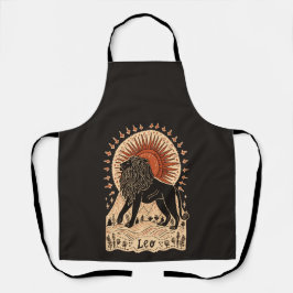Apron Leo Celestial Zodiac Art