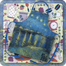 APRON - Noite Estrelada sobre o Ródano - van Gogh