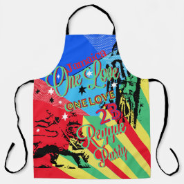 Apron, Partido do Reggae Jamaicano One Love
