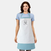 Apron personalizado da cozinha francesa