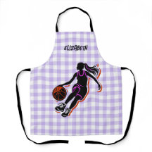 Apron Personalizado para Garota de Basquete