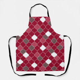 Apron Quatrafoil do século médio (cores múltiplas)