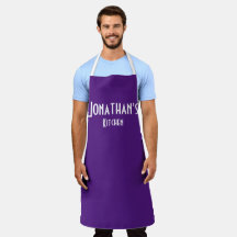 Apron Roxo Personalizado