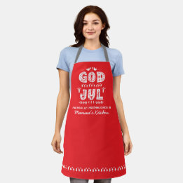 Apron Tradicional de Natal Sueco - Deus Cul