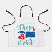 Aprons personalizados com citações de cozinha em r