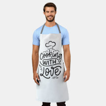 Aprons personalizados com citações de cozinha em r