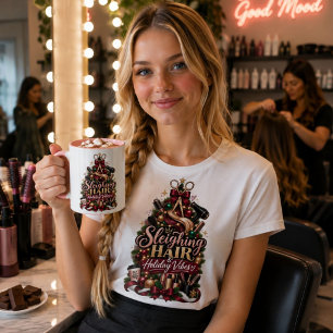 Aprovação de Cabelo Férias de Natal Caneca Diverti