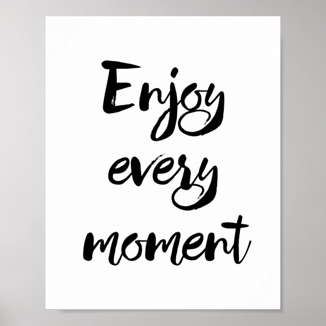 Aproveite a Poster de cada momento (Frente)