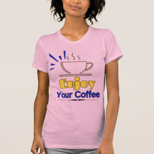 Aproveite a sua camisa de café