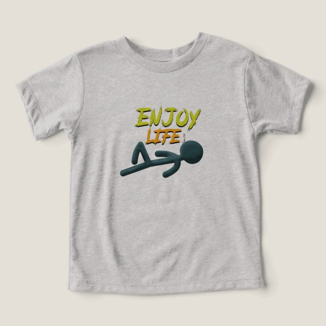 Aproveite a vida (Design frontal)