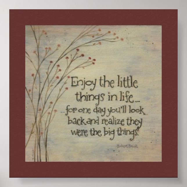 Aproveite as coisinhas Poster (Frente)