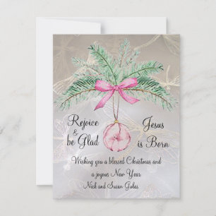 Aproveite e fique feliz com o cartão de Natal