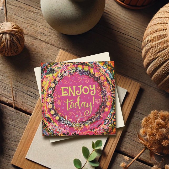 Aproveite hoje a Bonito inspirividade Floral Rosa (Criador carregado)