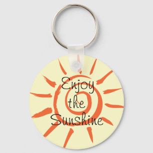 Aproveite o Chaveiro do botão Sunshine