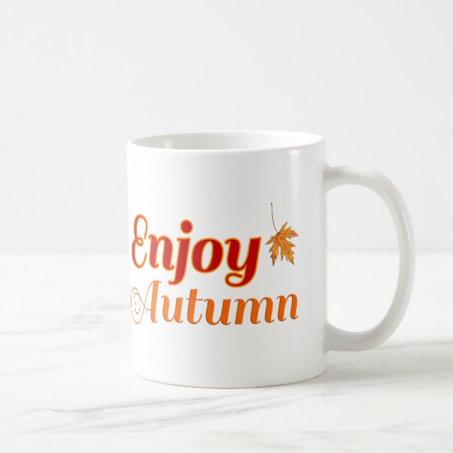 Aproveite o Outono, Aproveite uma Xícara de Café! (Direita)
