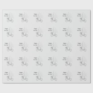 Aproveite o Passeio: Papel de Embrulho Minimalista