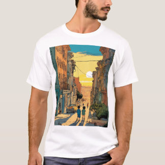 Aproveite o pôr do sol com esta camisa