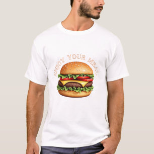 Aproveite sua camiseta de refeição
