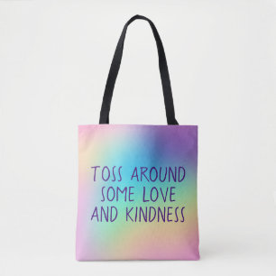 Aproxima-Se De Algum Amor E Bondade Tote Bag