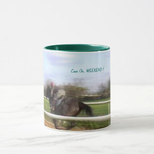 Aproximado, caneca do FIM DE SEMANA