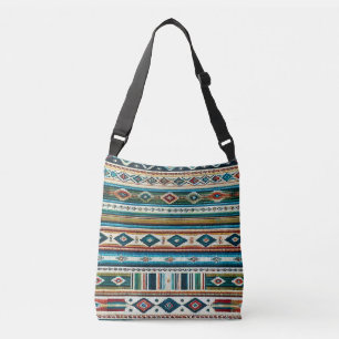 "AQUA" BOLSAS AJUSTÁVEIS - Tecido Estilo Mexicano
