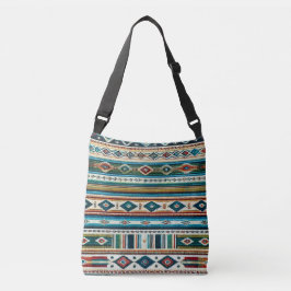 "AQUA" BOLSAS AJUSTÁVEIS - Tecido Estilo Mexicano