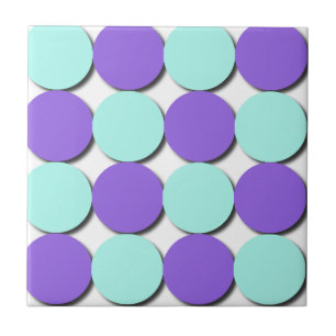 Aqua e Bolinhas Azuis