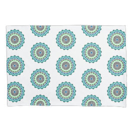 Aqua Mandala Pattern Boho