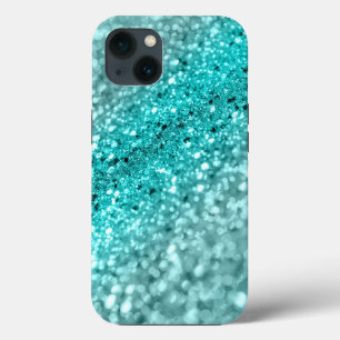 Aqua Ocean Bokeh Glitter #1 (Faux Glitter) #decor